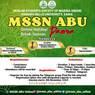 MSSN ABU Online